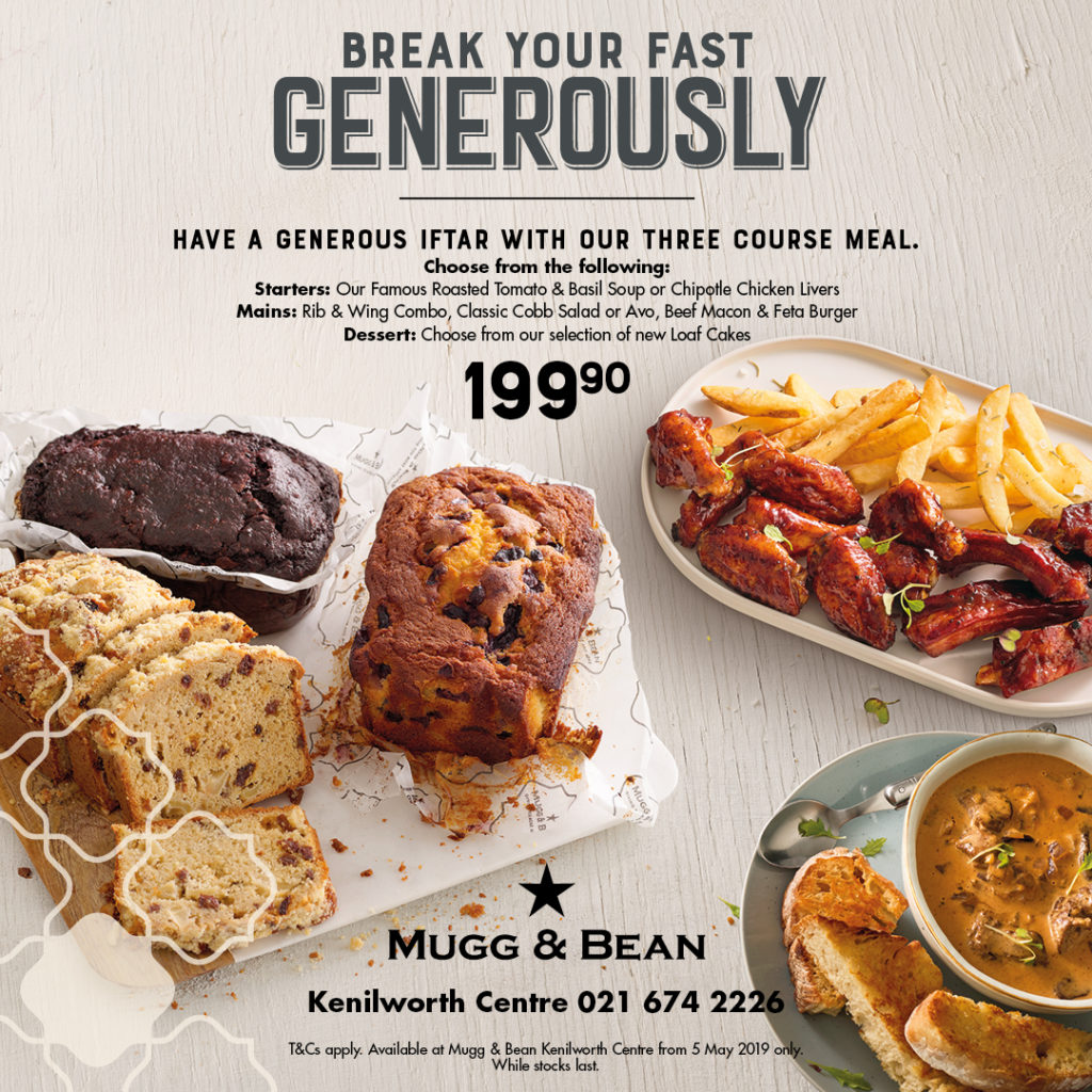 Mugg&Bean breakfast specials